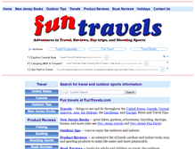 Tablet Screenshot of funtravels.com